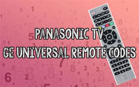 code for panasonic tv sky remote|pairing code for panasonic tv.